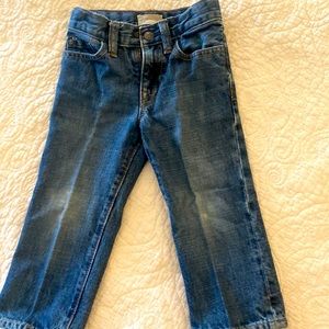 Baby Gap Original Zip front Jeans 2T